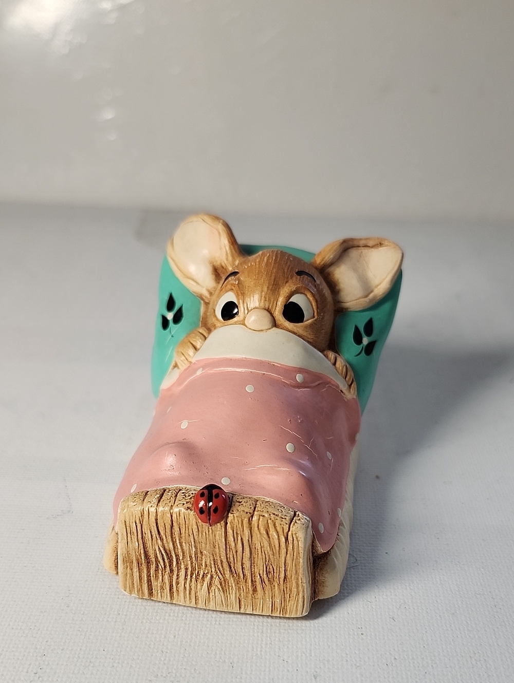 Vintage Pendelfin "Wakey" Figurine  Hand-pained England